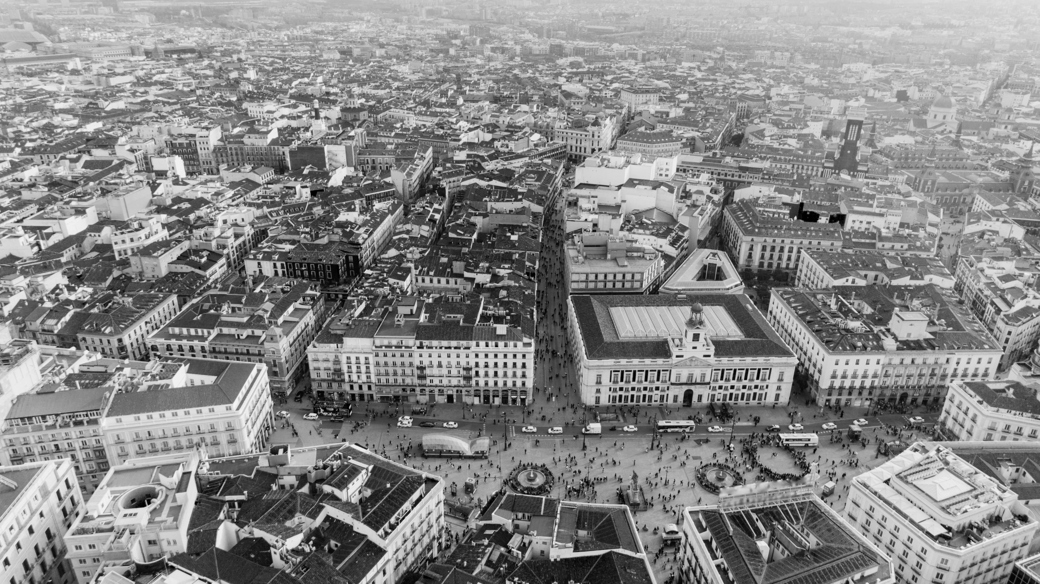 Foto aerea Madrid